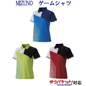ミズノ ゲームシャツ（ウィメンズ） 62JA9213 レディース バドミントン テニス メール便対応