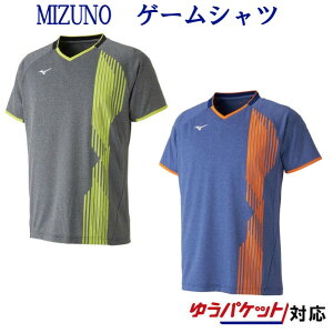 ミズノ ゲームシャツ 72MA9007 メンズ ユニセックス 2019SS バドミントン テニス ソフトテニス ゆうパケット(メール便)対応