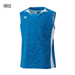ヨネックス ゲームシャツ(ノースリーブ) 10614J ジュニア 2024SS バドミントン テニス ソフトテニス ゆうパケット(メール便)対応