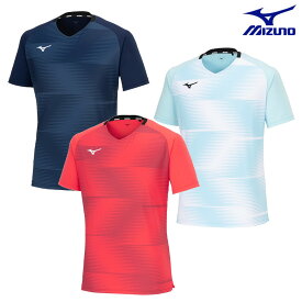 ミズノ ゲームシャツ 62jab003 ユニセックス 2024SS バドミントン テニス ソフトテニス メール便対応