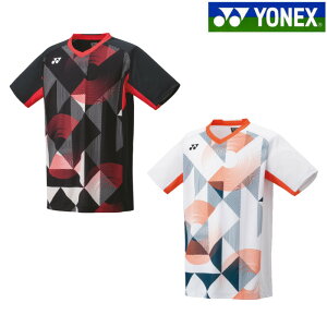 ヨネックス ゲームシャツ(フィットスタイル) 10576 メンズ 2024SS バドミントン テニス ソフトテニス ゆうパケット(メール便)対応
