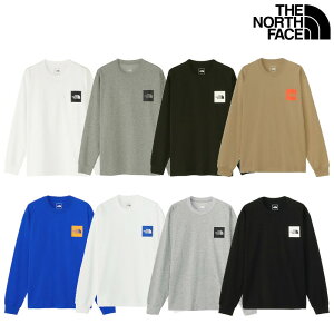 THE NORTH FACE@UEm[XEtFCX OX[uXNGASeB[ L/S Square Logo Tee NT82334 jZbNX 2024AW 䂤pPbg([)Ή