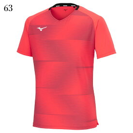 ミズノ ゲームシャツ 62jab003 ユニセックス 2024SS バドミントン テニス ソフトテニス メール便対応