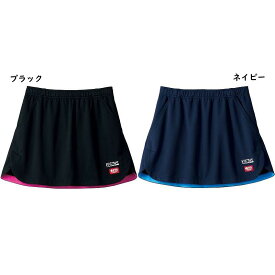 Victas インサイド ヘムカラースコート 622103 レディース 卓球 メール便対応