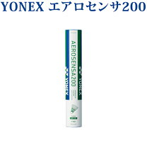 楽天市場】バドミントン ヨネックス エアロセンサ200 4番の通販