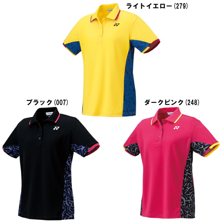 楽天市場 特ウエア ヨネックスポロシャツ 3バドミントン テニス ウエアユニフォーム 半袖レディース ウィメンズ 女性用yonex 17ss ゆうパケット メール便 対応y30off チトセスポーツ テニス バドshop