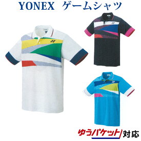 ヨネックス ゲームシャツ 10318 メンズ ユニセックス 2019AW バドミントン テニス ゆうパケット(メール便)対応 半袖
