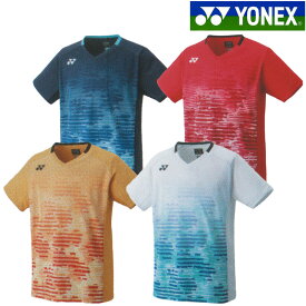 ヨネックス ゲームシャツ(フィットスタイル) 10505 メンズ 2023SS バドミントン テニス ソフトテニス ゆうパケット(メール便)対応