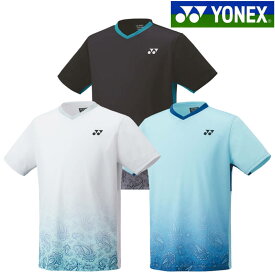 ヨネックス ゲームシャツ(フィットスタイル) 10604 ユニセックス 2024SS バドミントン テニス ソフトテニス ゆうパケット(メール便)対応