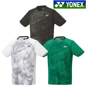 ヨネックス ゲームシャツ(フィットスタイル) 10605 ユニセックス 2024SS バドミントン テニス ソフトテニス ゆうパケット(メール便)対応