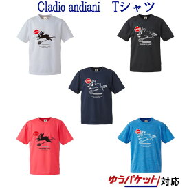 バドミントン ジャンキー クラウディオ・パンディアーニ　半袖 Tシャツ CATCHI犬 DRYTEE　BDJ19002　メンズ　ユニセックス　2019SS　　ゆうパケット(メール便)対応