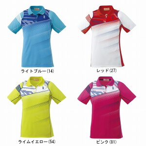 返品・交換不可 ゴーセン レディース ゲームシャツ ポロシャツ T1611 バドミントン テニス半袖 2016AW ゆうパケット(メール便)対応 アウトレット