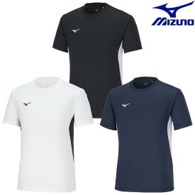 ミズノ ナビドライTシャツ(半袖・切替) 32MAA190 メンズ 2024SS ゆうパケット(メール便)対応