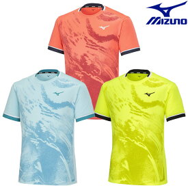 ミズノ ゲームシャツ 72MAA002 ユニセックス 2023SS バドミントン テニス ソフトテニス ゆうパケット(メール便)対応