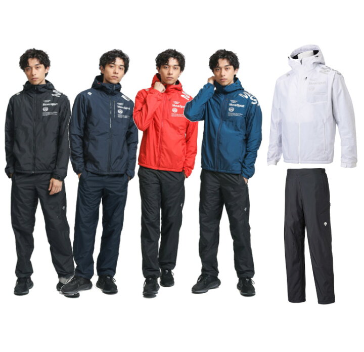 楽天市場】デサント EKS plus THERMO フーデッドジャケット・パンツ 