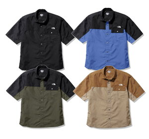THE NORTH FACE@UEm[XEtFCX V[gX[ukvVVc S/S Nuptse Shirt NR22331 Y 2023SS 䂤pPbg([)Ή m[XtFCX
