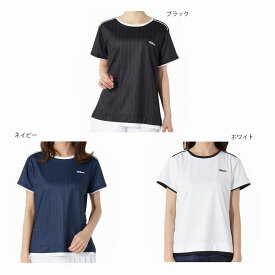 ウイルソン ストライプTシャツ 413262 2023SS テニス ウィメンズ　レディース ニッキー株式会社