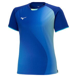 ミズノ ゲームシャツ 82JAB214 レディース 2024SS 卓球 ゆうパケット(メール便)対応