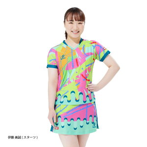 ニッタク 美誠LDシャツ 美誠スコート 上下セット NX2332 NX2416 2024SS 卓球