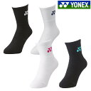 【返品・交換不可】 ヨネックス ハーフソックス 29122　レディ−ス 2018SS バドミントン テニス ゆうパケット（メール便）対応