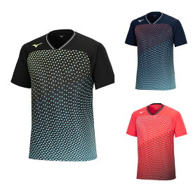 ミズノ ゲームシャツ 82JAB101 ユニセックス 2024SS 卓球 メール便対応