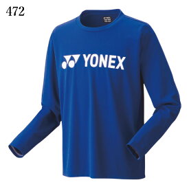 ヨネックス ロングスリーブTシャツ 16802 ユニセックス 2024SS バドミントン テニス ソフトテニス ゆうパケット(メール便)対応