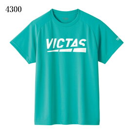 Victas プレイロゴティー 632101 2024SS 卓球 Tシャツ ゆうパケット(メール便)対応