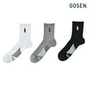 ゴーセン 高機能ソックス（先丸） F2500 メンズ 2025SS バドミントン テニス ソフトテニス ゆうパケット(メール便)対応