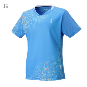 ゴーセン レディースゲームシャツ T2543 2025AW バドミントン テニス ソフトテニス ゆうパケット(メール便)対応