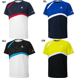 ルコック 半袖ゲームシャツ QTMQJA11 2020AW ルコック テニス ウェア メンズ ゆうパケット(メール便)対応