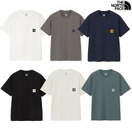 THE NORTH FACE ザ・ノース・フェイス ショートスリーブスクエアロゴポケットティー NT82541 2025AW ノー…