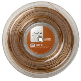 ウイルソン ELEMENT 130 REEL エレメント・130（REEL）WRZ990111硬式テニス テニスガット ストリング ロール