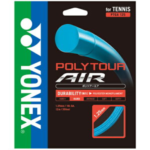 �y���i�z ���l�b�N�XPOLYTOUR AIR �|���c�A�[�G�A125PTGA125�e�j�X �X�g�����O�X �K�b�g �d��YONEX 2016AW �䂤�p�P�b�g�Ή�