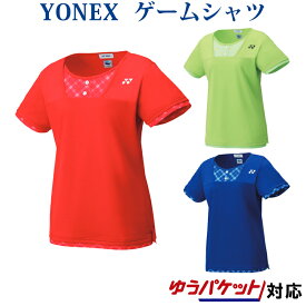 【返品・交換不可】ヨネックス ゲームシャツ 20498 レディース 2019SS バドミントン テニス ゆうパケット（メール便）対応　セール
