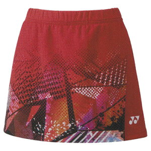 返品・交換不可 ヨネックス スカート(インナースパッツ付) 26106 レディース 2023SS バドミントン テニス ソフトテニス ゆうパケット(メール便)対応