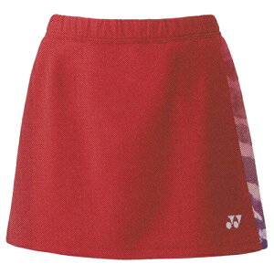 返品・交換不可 ヨネックス スカート(インナースパッツ付) 26113 レディース 2022AW バドミントン テニス ソフトテニス ゆうパケット(メール便)対応