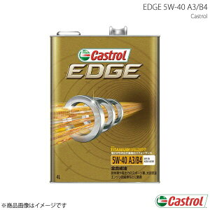 Castrol JXg[ GWIC EDGE 5W-40 4L×6{ 4985330114954