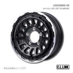 C.L.LINK �V�[�G�������N UNIONRIM HR 16×5.5J +20 139.7 5H MB/MC UHR165513975mbmc