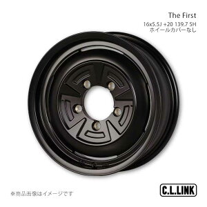 C.L.LINK �V�[�G�������N The First 16x5.5J +20 139.7 5H �z�C�[���J�o�[�Ȃ� �}�b�g�u���b�N TF165513975MB