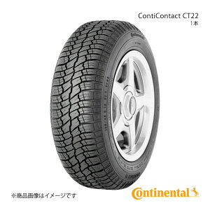 Continental �R���`�l���^�� ContiContact CT22 �^�C�� 1�{ 165/80R15 87T �i��:0358140