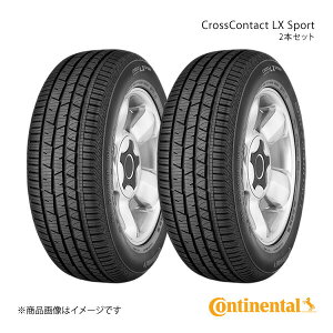 Continental R`l^ CrossContact LX Sport ^C 2{Zbg 235/60R18 107V XL LR SUV LAND ROVER(h[o[)F LR}[Nt i:0471035×2
