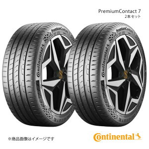 Continental �R���`�l���^�� PremiumContact 7 �^�C�� 2�{�Z�b�g 255/40R18 99Y XL �i��:0314195×2