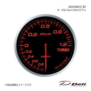 Defi �f�t�B ADVANCE BF/�A�h�o���X�r�[�G�t �^�[�{�v Max120kPa���f�� ��60 �Ɩ��F:�A���o�[���b�h DF10002