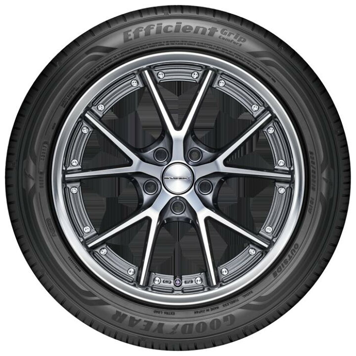 楽天市場】GOODYEAR グッドイヤー EfficientGrip Comfort 155/65R14 