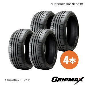 GRIPMAX/Obv}bNX SUREGRIP PRO SPORTS ^C 4{ 275/35ZR21 103Y XL ubNTChEH[ 8859291438441