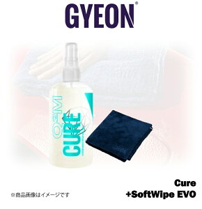 GYEON Q2M Cure REDEFINED 500ml+SoftWipe EVO �Z�b�g Q2MCUR50+Q2MASWE �W�[�I�� �L���A