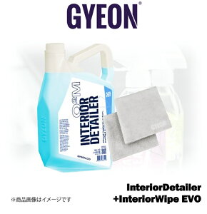 GYEON Q2M Interior Detailer 4000ml+InteriorWipe EVO �Z�b�g Q2MID400+Q2MAIWE2 �W�[�I�� �C���e���A �f�B�e�[���[