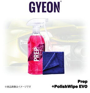 GYEON Q2M Prep 1000ml+PolishWipe EVO �Z�b�g Q2MPR100+Q2MAPWE �W�[�I�� �v���b�v