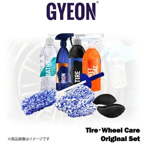 GYEON Original Tire�EWheel Care Set A (New WetCoat+Wheel Brush M Size) �j���[�E�F�b�g�R�[�g �z�C�[���u���V L�T�C�Y