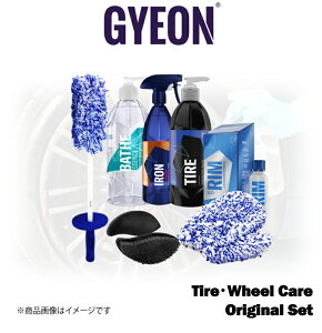 GYEON Original Tire�EWheel Care Set B (RIM EVO+Wheel Brush M Size) ���� �G���H �z�C�[���u���V L�T�C�Y